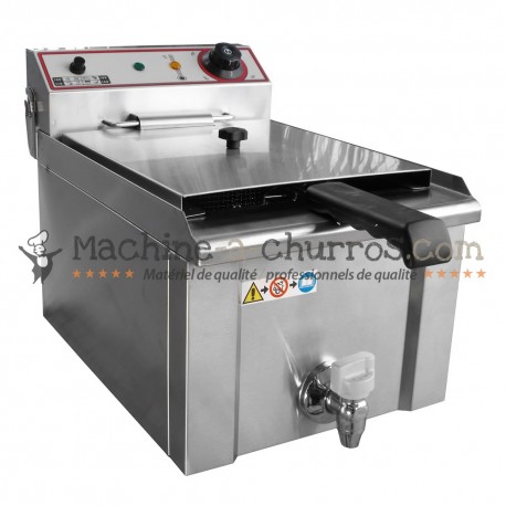 Friteuse électrique professionnelle - 9L - Acier inoxydable