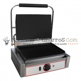 Grill professionnel en Inox pour snack 2200W - Acier inoxydable 18/8