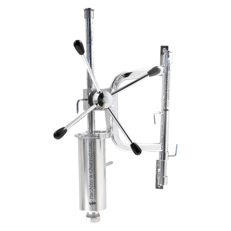 Machine à churros Inox - Grand doseur chichi - 4,5Kg - Acier