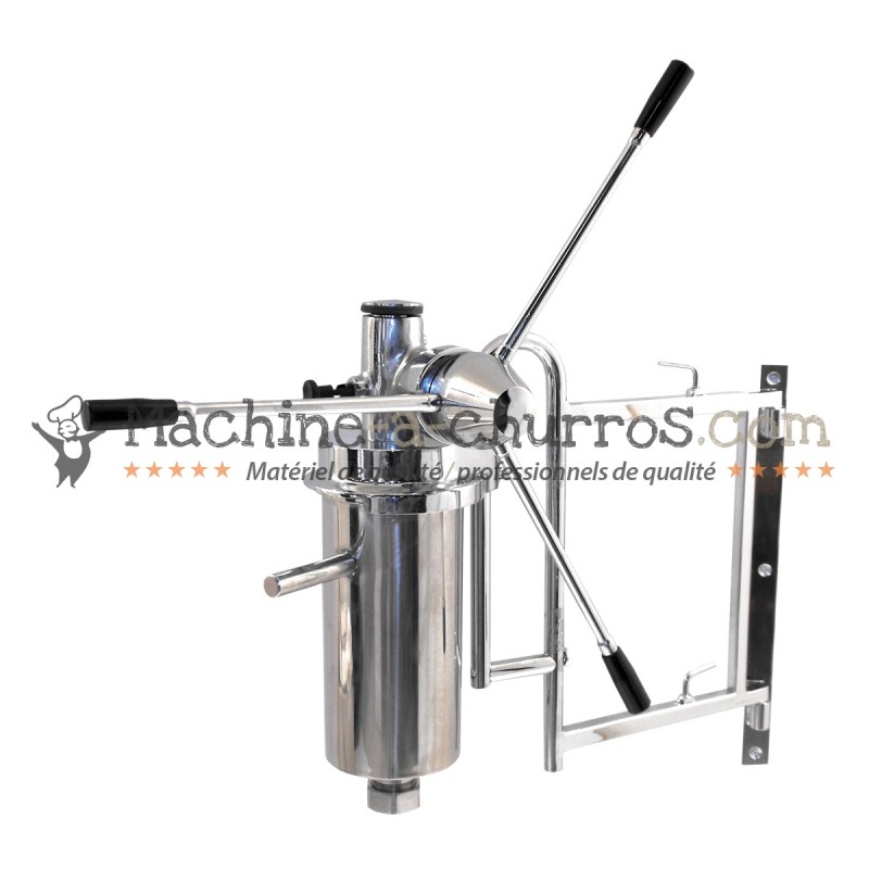 Machine à churros Inox - Grand doseur chichi - 4,5Kg - Acier inoxydable